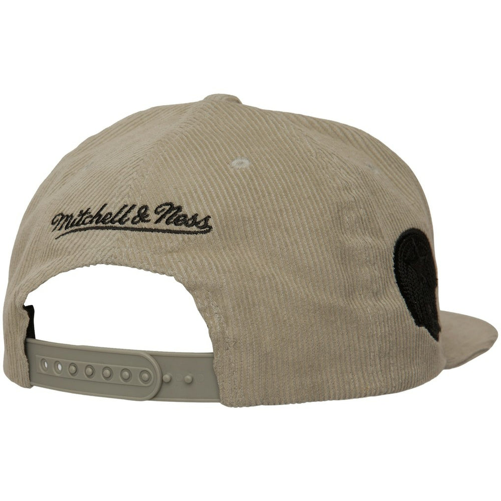 Mitchell & Ness Dallas Cowboys Cord Snapback Hat Tan
