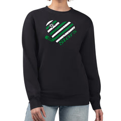 Dallas Stars G-III 4Her by Carl Banks Women's Heart Graphic Pullover Sweatshirt - Black - NHL 201411323