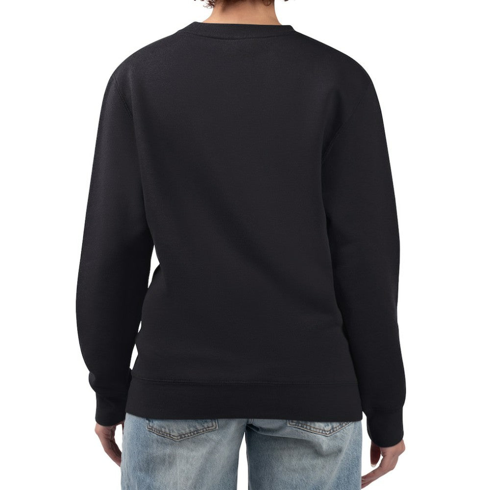 New Jersey Devils G-III 4Her by Carl Banks Women's Filigree Team Graphic Fleece Pullover Sweatshirt - Black - NHL 201411609