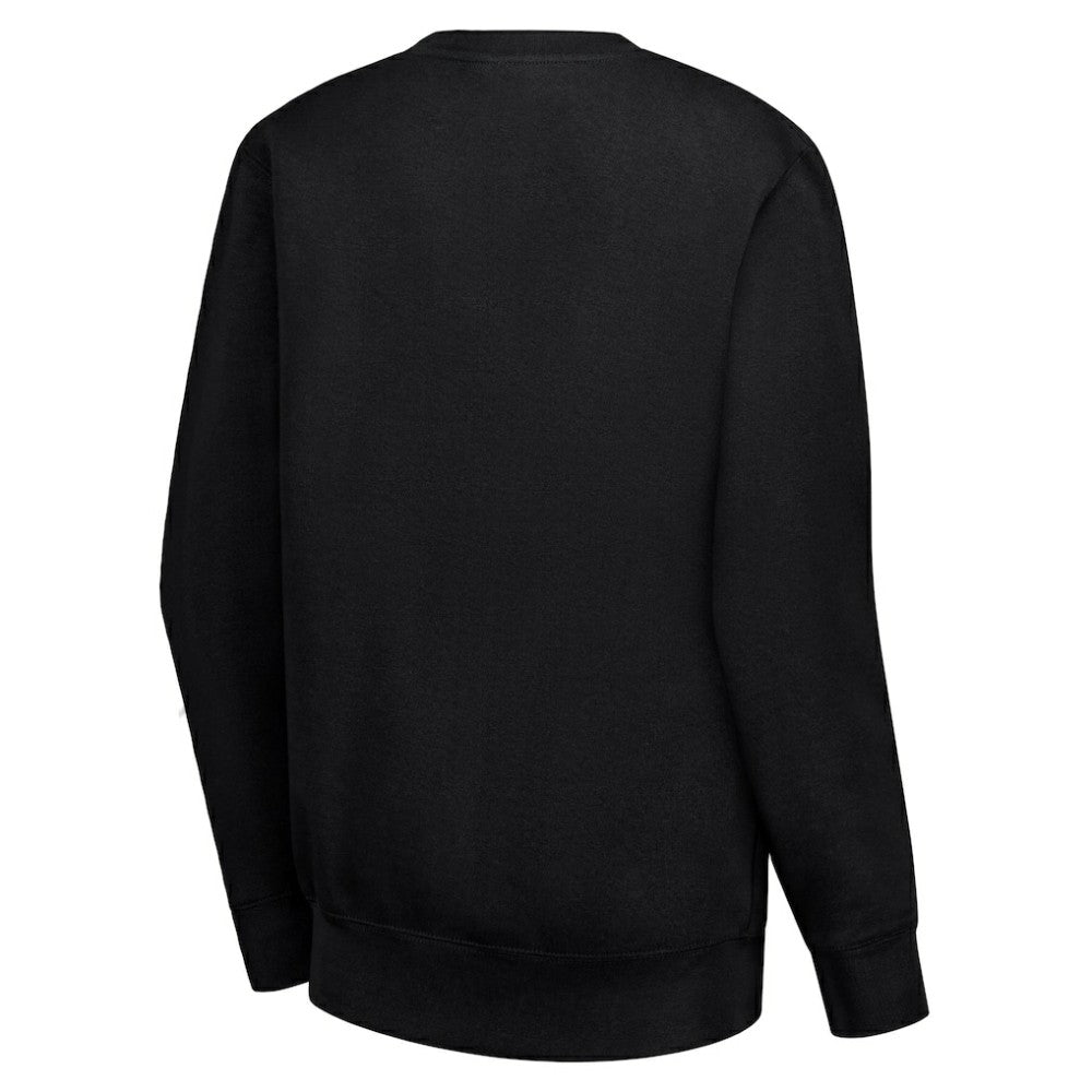 Chicago Blackhawks G-III 4Her by Carl Banks Women's Filigree Team Graphic Fleece Pullover Sweatshirt - Black - NHL 201411650