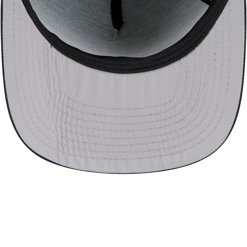 Philadelphia 76ers Vented 9FIFTY A-Frame Snapback Hat Black | New Era Near Me