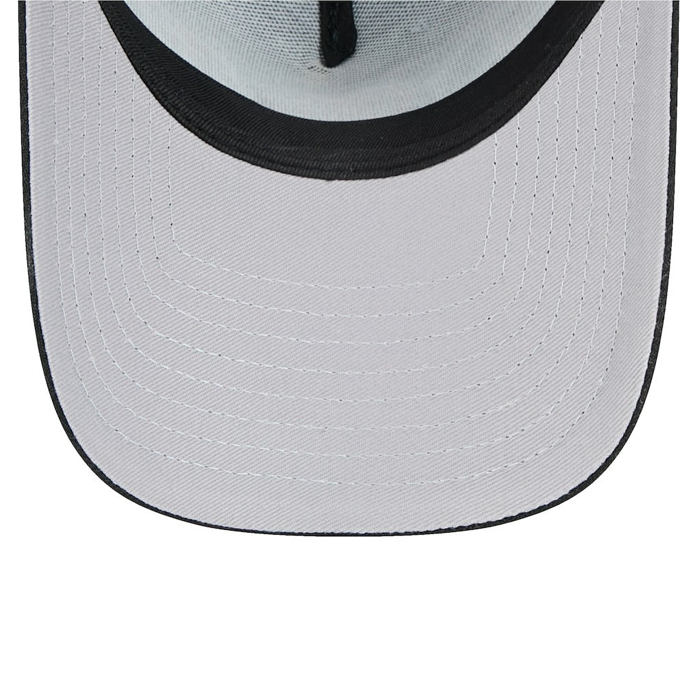 Cincinnati Bengals New Era Women's Peace & Love Trucker 9FORTY Adjustable Hat Black