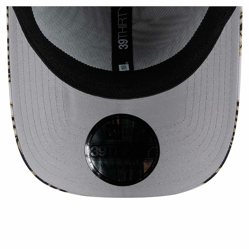 New Orleans Saints New Era Palms 39THIRTY Flex Hat Gray