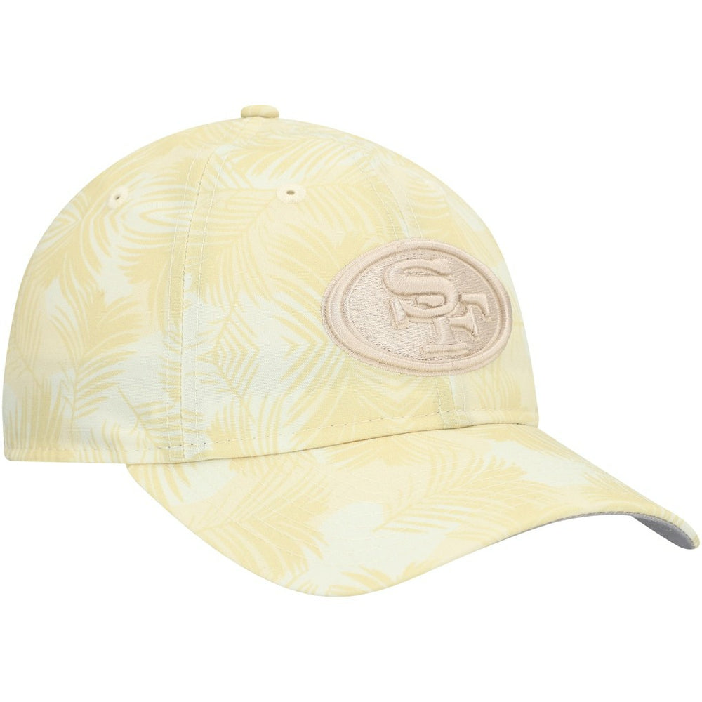 San Francisco 49ers New Era Women's Frond 9TWENTY Adjustable Hat Cream