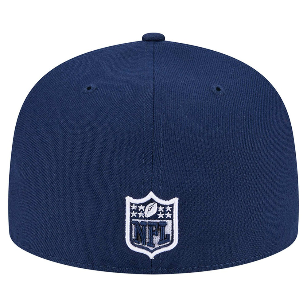 Tennessee Titans New Era Checkered 59FIFTY Fitted Hat Navy