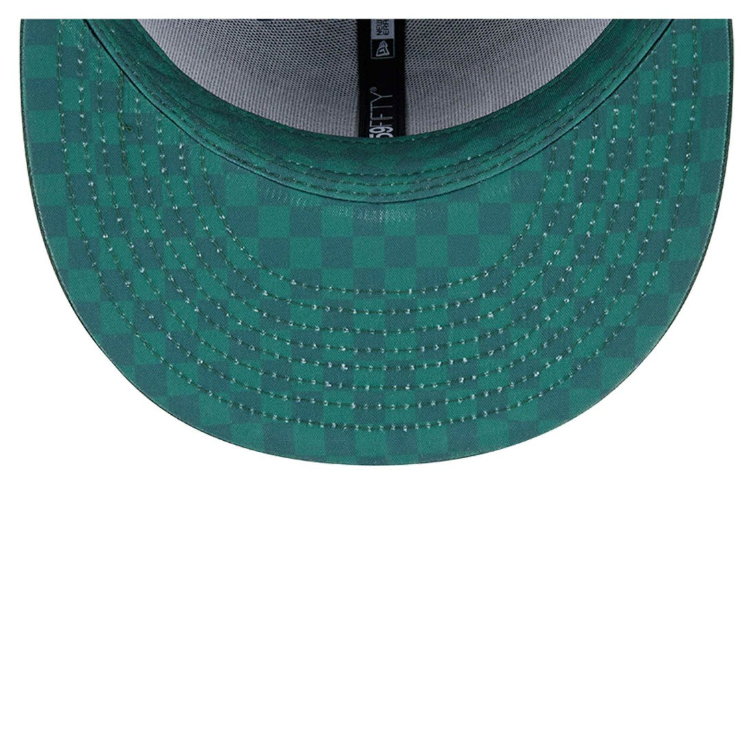 Green Bay Packers New Era Checkered 59FIFTY Fitted Hat Green