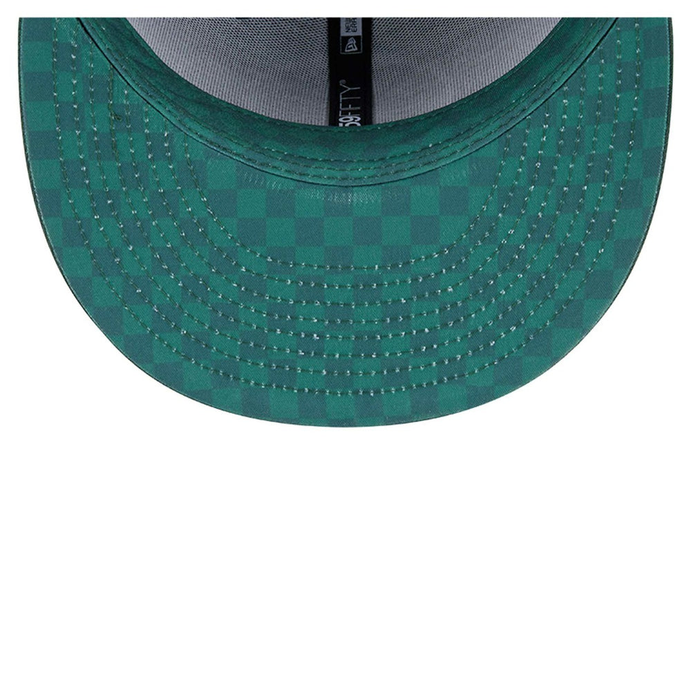 Green Bay Packers New Era Checkered 59FIFTY Fitted Hat Green