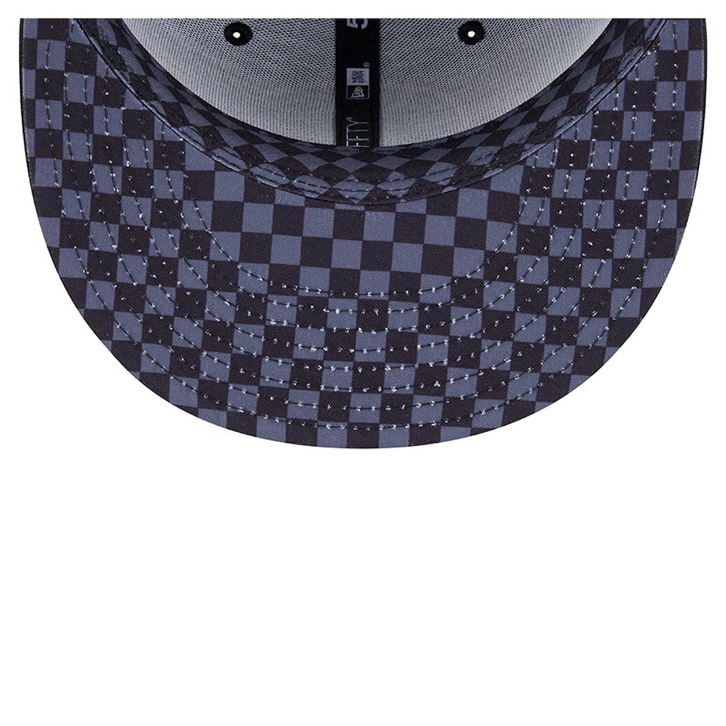 New Orleans Saints New Era Checkered 59FIFTY Fitted Hat Black