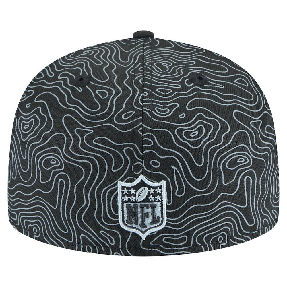 Las Vegas Raiders New Era Geo 59FIFTY Fitted Hat Black