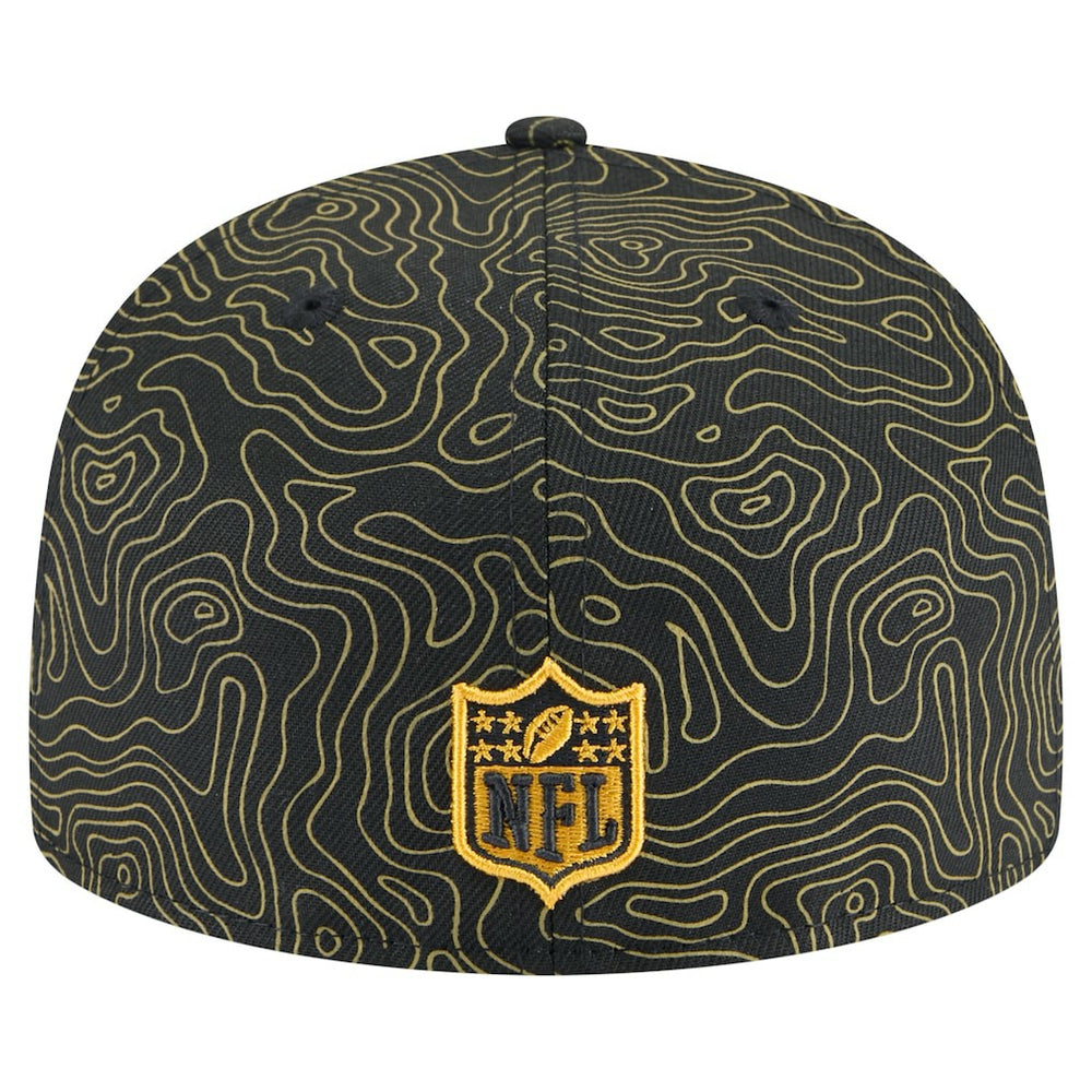Pittsburgh Steelers New Era Geo 59FIFTY Fitted Hat Black