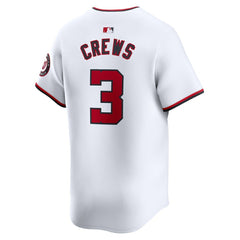 Dylan Crews Washington Nationals Nike Home Limited Player Jersey - White - Nike on Sale