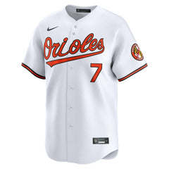 Jackson Holliday Baltimore Orioles Nike Home Limited Player Jersey - White - Nike Lifestyle