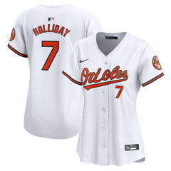 Jackson Holliday Baltimore Orioles Nike Women's Home Limited Player Jersey - White - Nike Lifestyle