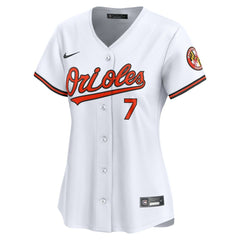Jackson Holliday Baltimore Orioles Nike Women's Home Limited Player Jersey - White - Nike Lifestyle