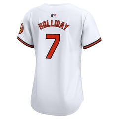Jackson Holliday Baltimore Orioles Nike Women's Home Limited Player Jersey - White - Nike Lifestyle