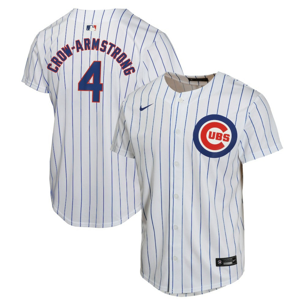 Pete Crow-Armstrong Chicago Cubs Nike Youth Home Game Player Jersey - White - Nike on Sale