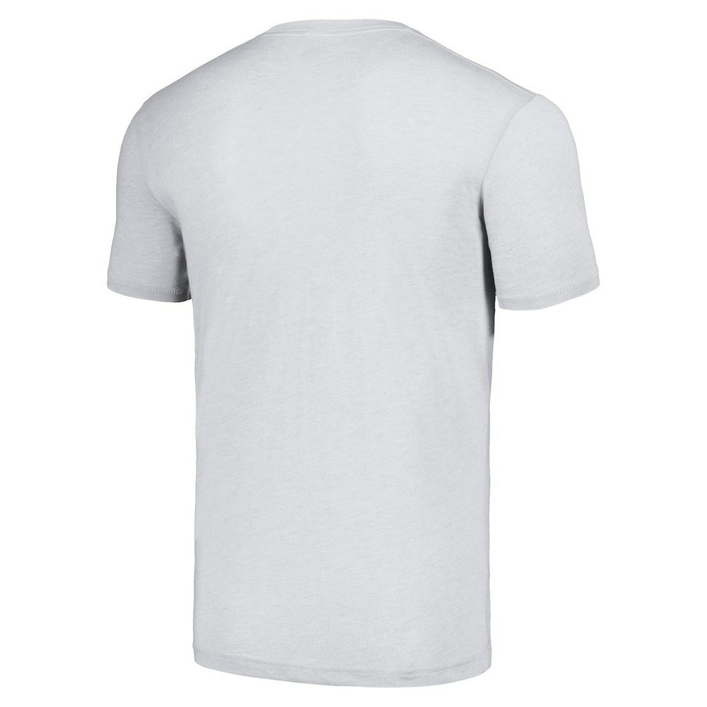 New York Jets Homage Unisex Big Helmet Tri-Blend T-Shirt White