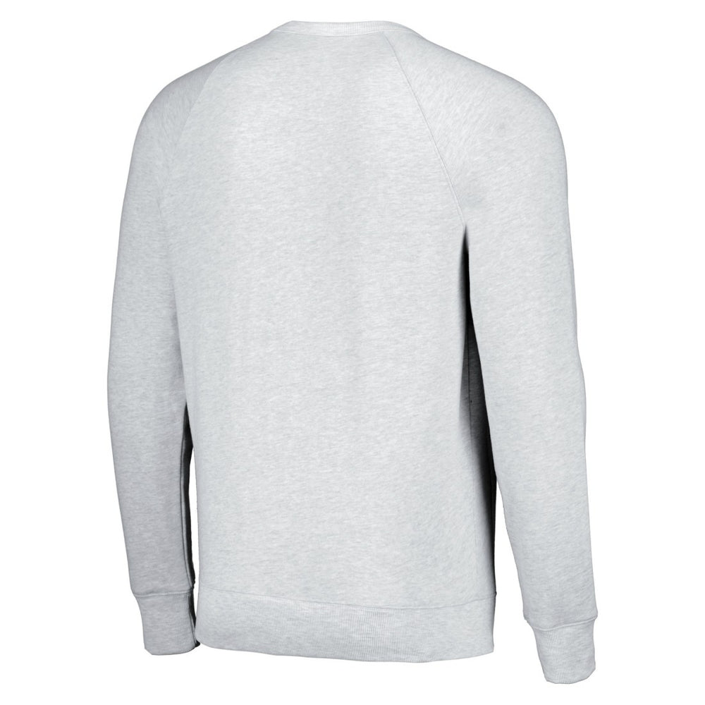 New York Jets Homage Unisex Crest Tri-Blend Crewneck Pullover Sweatshirt White