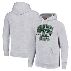New York Jets Homage Unisex Grateful Dead Tri-Blend Pullover Hoodie White
