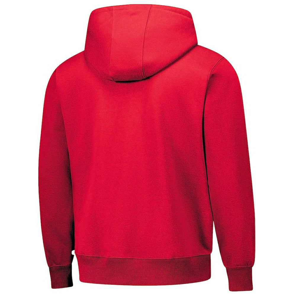 San Francisco 49ers Dunbrooke Unisex Defender Quarter-Zip Hoodie Scarlet