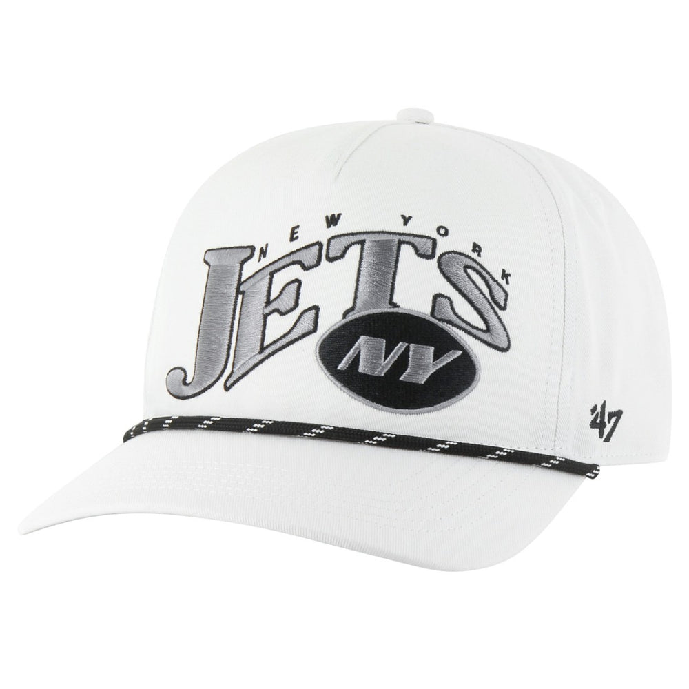 47 brand New York Jets '47 Wave Speckle Hitch Rope Adjustable Hat White