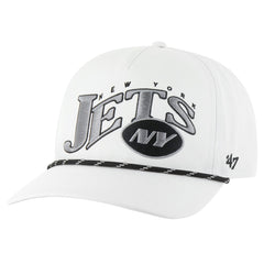 47 brand New York Jets '47 Wave Speckle Hitch Rope Adjustable Hat White