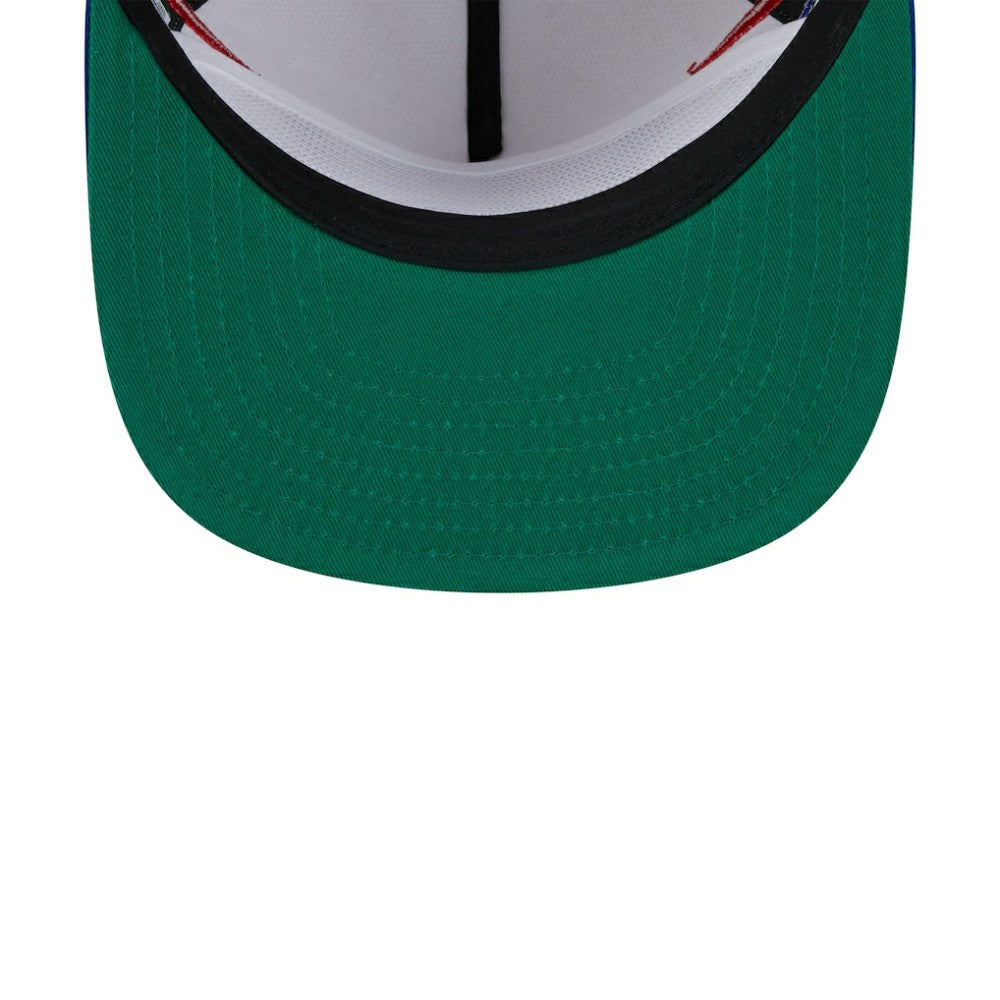 Atlanta Braves New Era Iron Golfer Snapback Hat - Cream - New Era Sale