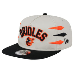 Baltimore Orioles New Era Iron Golfer Snapback Hat - Cream - New Era on Sale