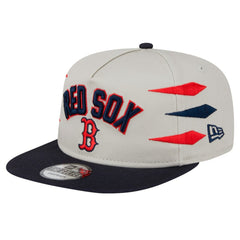 Boston Red Sox New Era Iron Golfer Snapback Hat - Cream - New Era Online