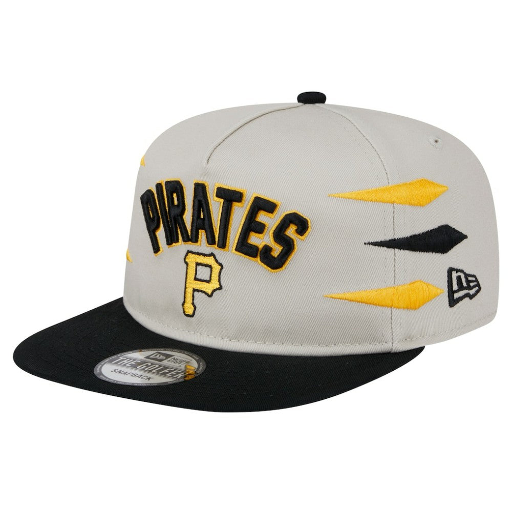 Pittsburgh Pirates New Era Iron Golfer Snapback Hat - Cream - New Era Online