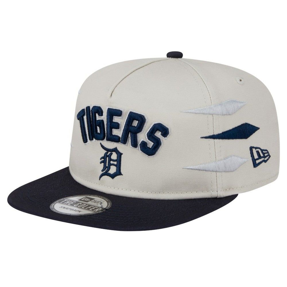 Detroit Tigers New Era Iron Golfer Snapback Hat - Cream - New Era Sale