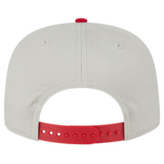 Los Angeles Angels New Era Iron Golfer Snapback Hat - Cream - New Era Lifestyle