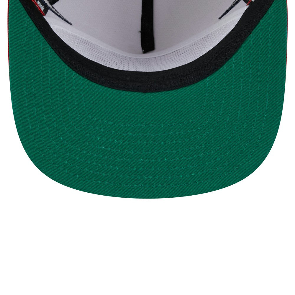 Los Angeles Angels New Era Iron Golfer Snapback Hat - Cream - New Era Lifestyle