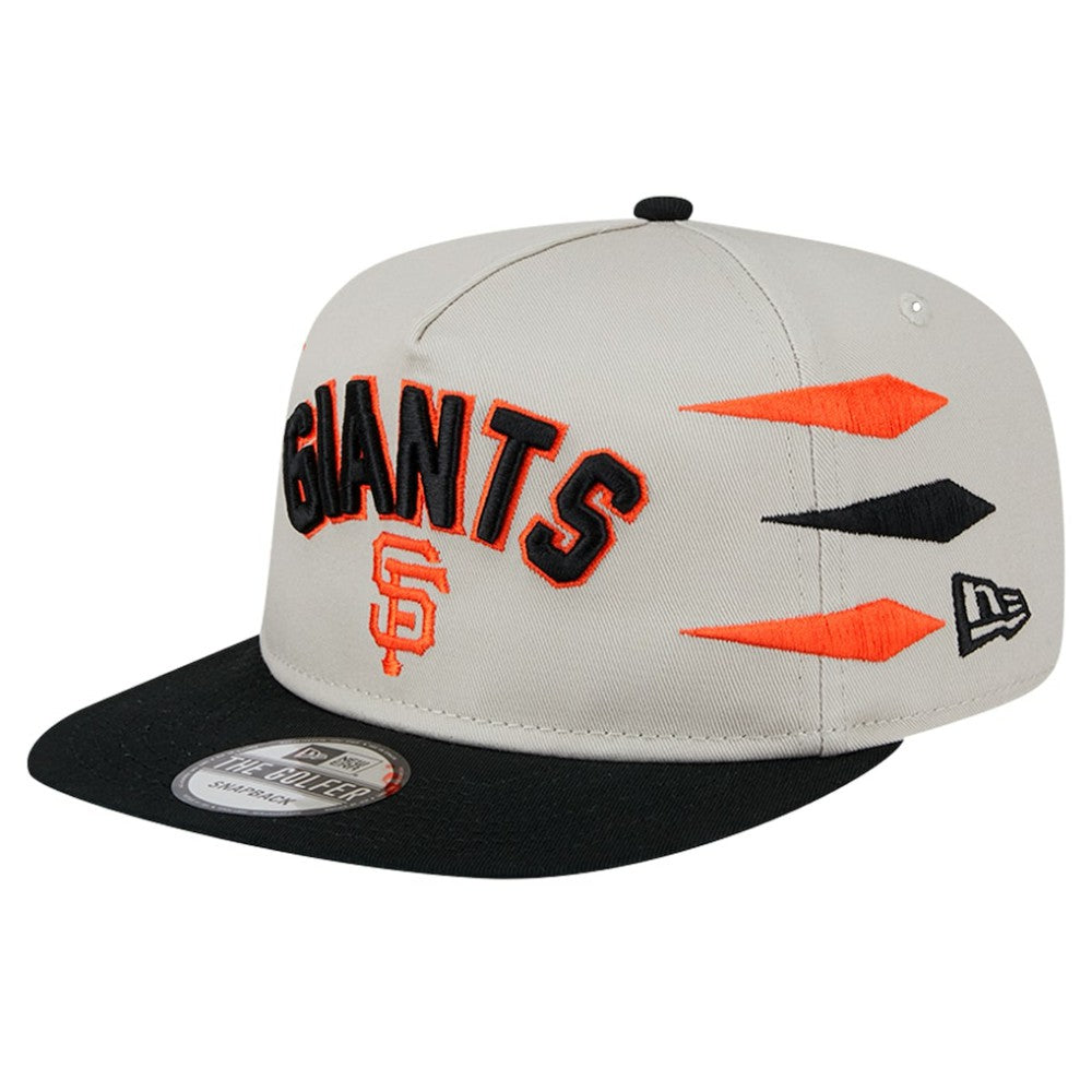 San Francisco Giants New Era Iron Golfer Snapback Hat - Cream - New Era Sale