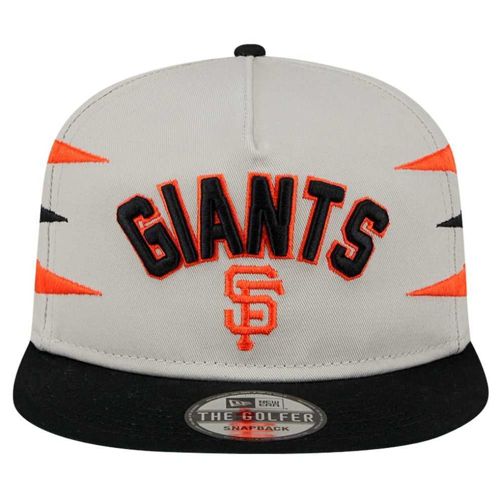 San Francisco Giants New Era Iron Golfer Snapback Hat - Cream - New Era Sale