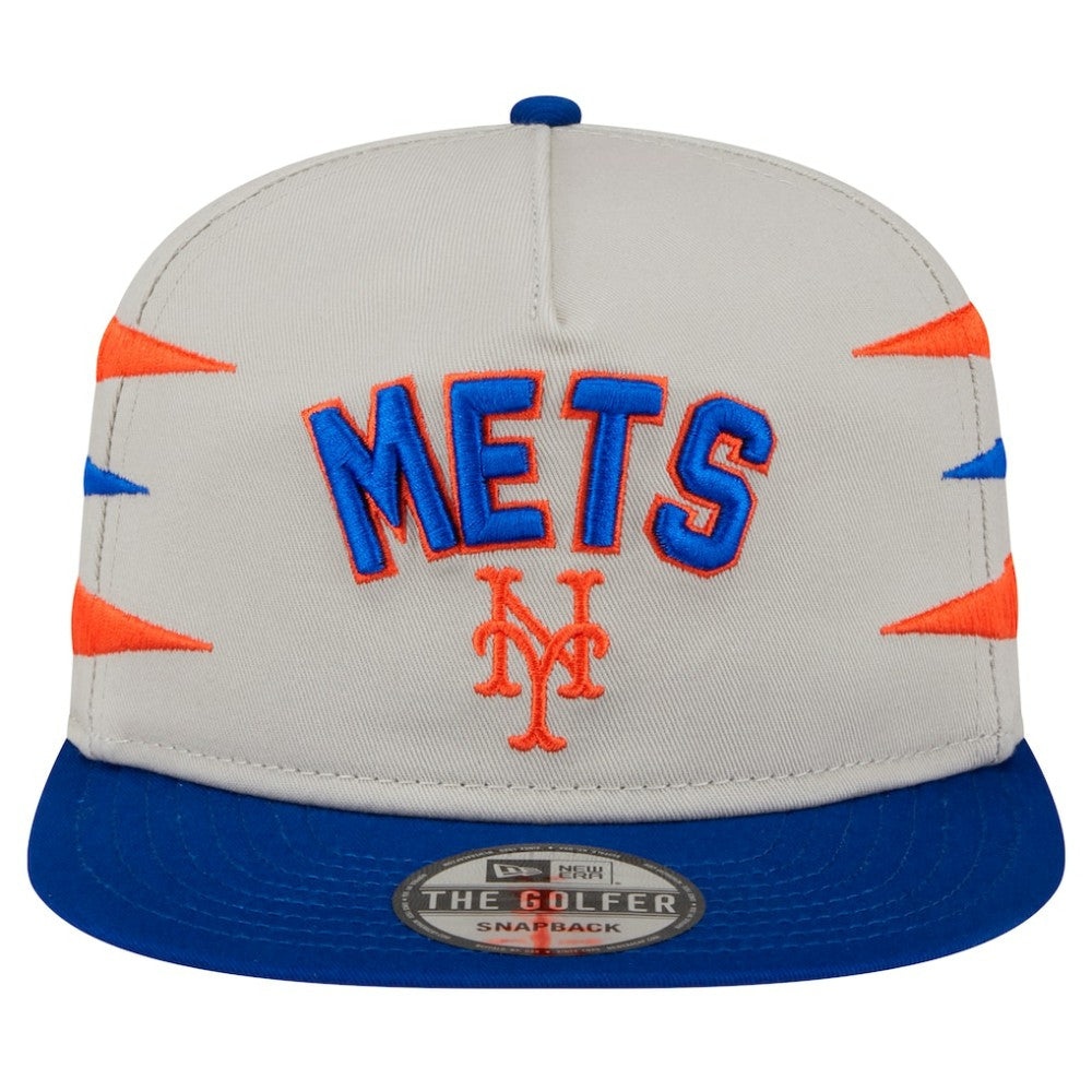 New York Mets New Era Iron Golfer Snapback Hat - Cream - New Era Online