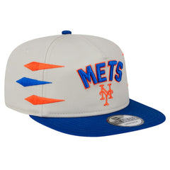 New York Mets New Era Iron Golfer Snapback Hat - Cream - New Era Online
