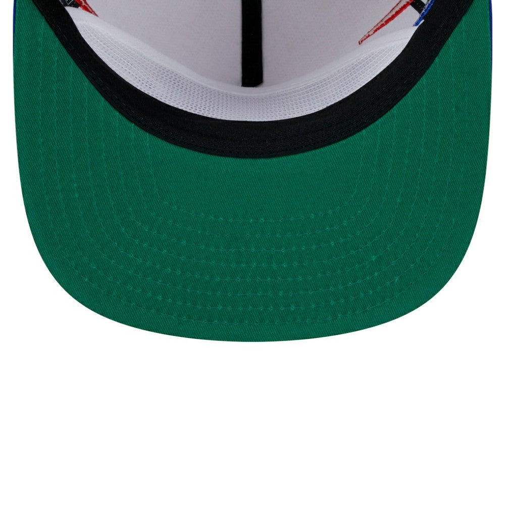 Texas Rangers New Era Iron Golfer Snapback Hat - Cream - New Era Lifestyle