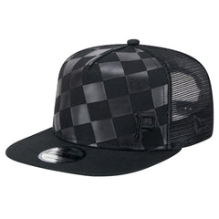 Pittsburgh Pirates New Era Score Check 9FIFTY A-Frame Trucker Snapback Hat - Black - New Era Online