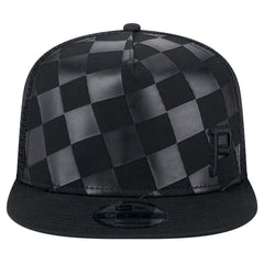 Pittsburgh Pirates New Era Score Check 9FIFTY A-Frame Trucker Snapback Hat - Black - New Era Online