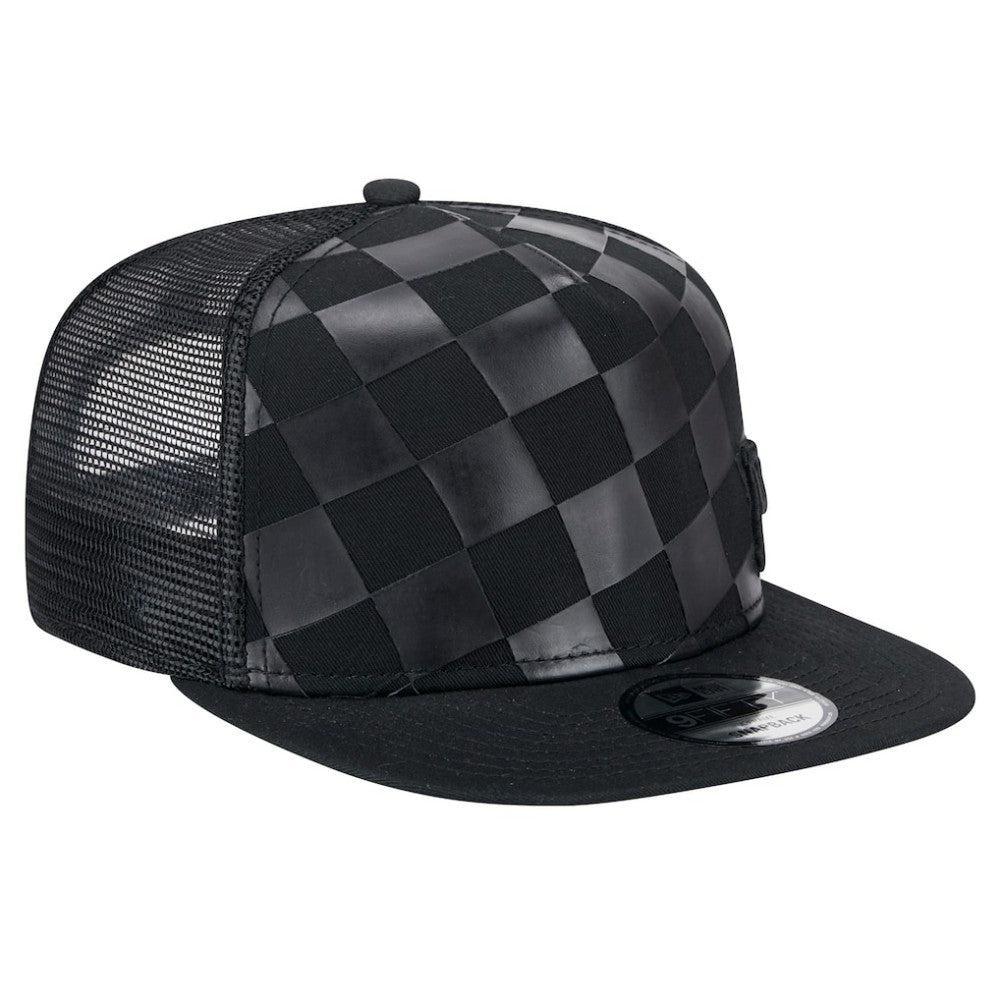 Pittsburgh Pirates New Era Score Check 9FIFTY A-Frame Trucker Snapback Hat - Black - New Era Online