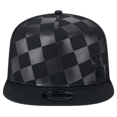 Chicago White Sox New Era Score Check 9FIFTY A-Frame Trucker Snapback Hat - Black - New Era Sale