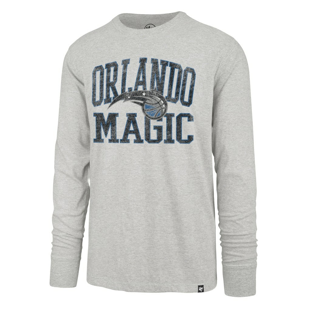 Orlando Magic '47 First Rate Franklin Long Sleeve T-Shirt Gray | 47 brand Lifestyle