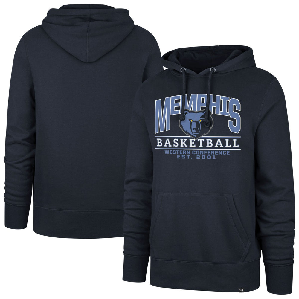 Memphis Grizzlies '47 Unisex Good Call Headline Pullover Hoodie Navy | 47 brand outlet