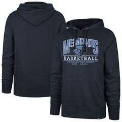 Memphis Grizzlies '47 Unisex Good Call Headline Pullover Hoodie Navy | 47 brand outlet
