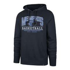 Memphis Grizzlies '47 Unisex Good Call Headline Pullover Hoodie Navy | 47 brand outlet