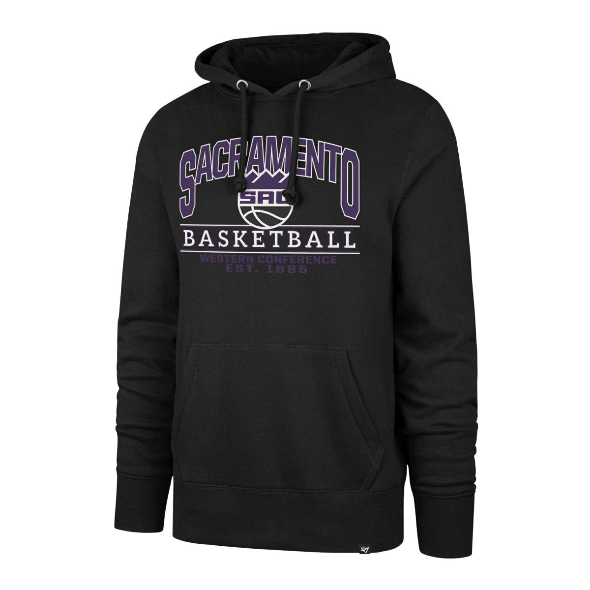 Sacramento Kings '47 Unisex Good Call Headline Pullover Hoodie Black | 47 brand US