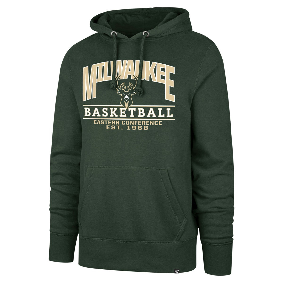 Milwaukee Bucks '47 Unisex Good Call Headline Pullover Hoodie Hunter Green | 47 brand online