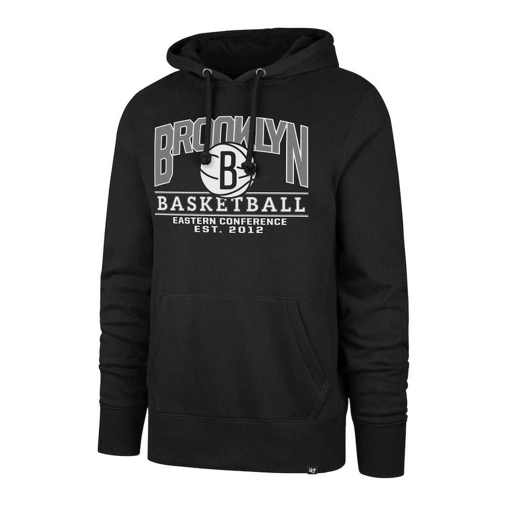 Brooklyn Nets '47 Unisex Good Call Headline Pullover Hoodie Black | 47 brand for sale