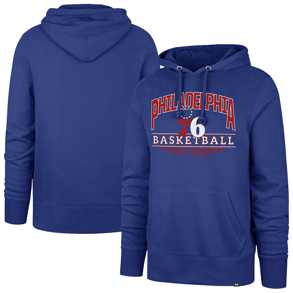 Philadelphia 76ers '47 Unisex Good Call Headline Pullover Hoodie for sale Royal | 47 brand outlet